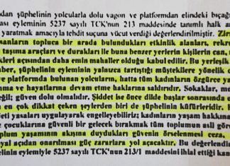 Cumhuriyet Savcısı Fatmagül Yörük’ten “kadınların yaşam hakkına saldırı” sebebi ile tutaklama talebi